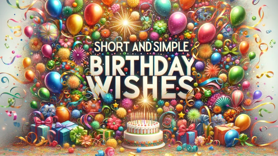 Short Simple Birthday Wishes