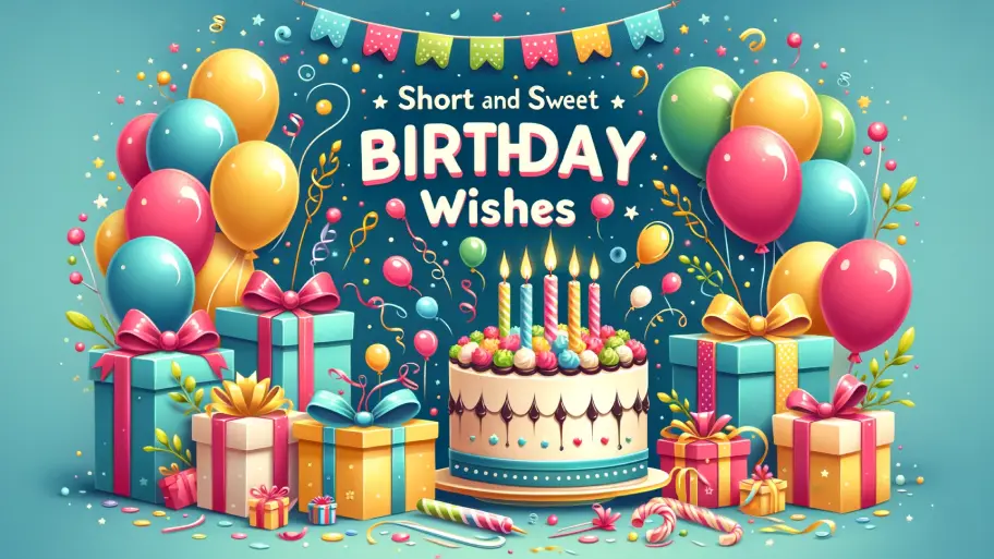 Short and Sweet Birthday Wishes