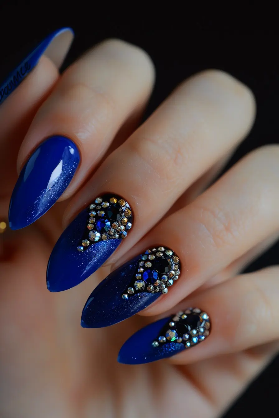 Rodeo Royalty Western Nail Idea