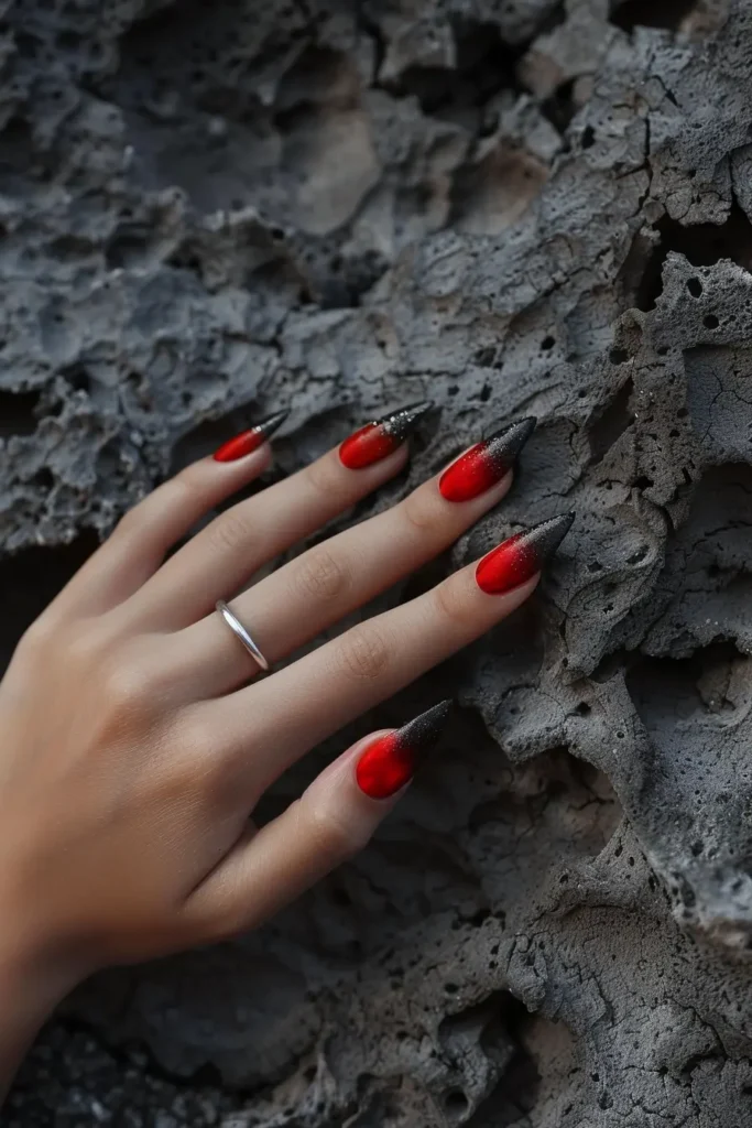 Lava Flow Nails Trendy Nail Inspo Idea