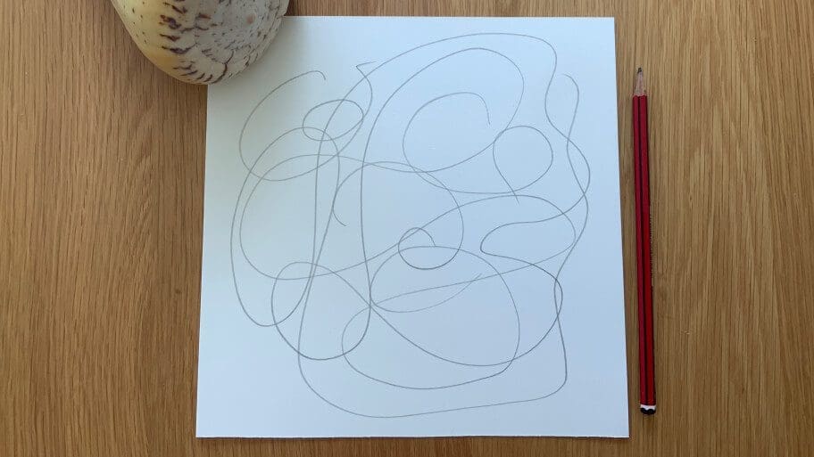 scribbles drawing