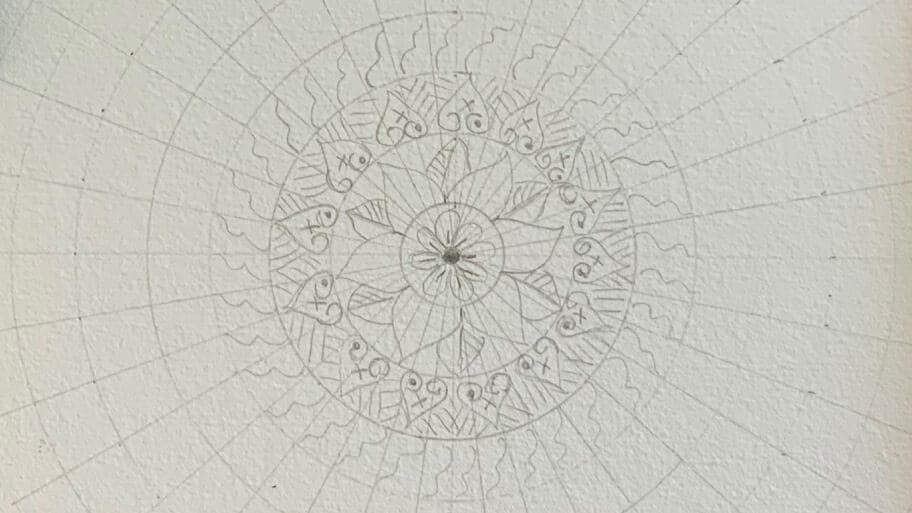 mandala drawing