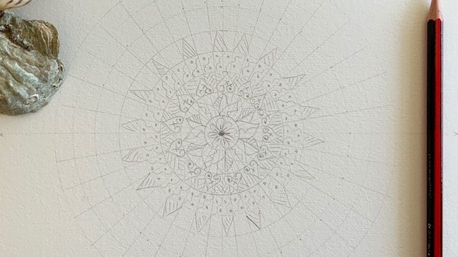 mandala drawing