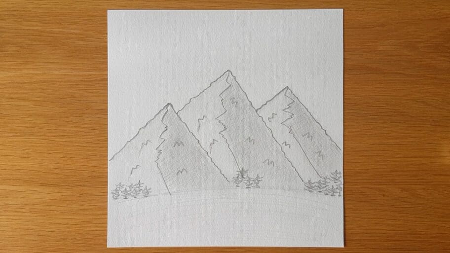 Mountain Drawing