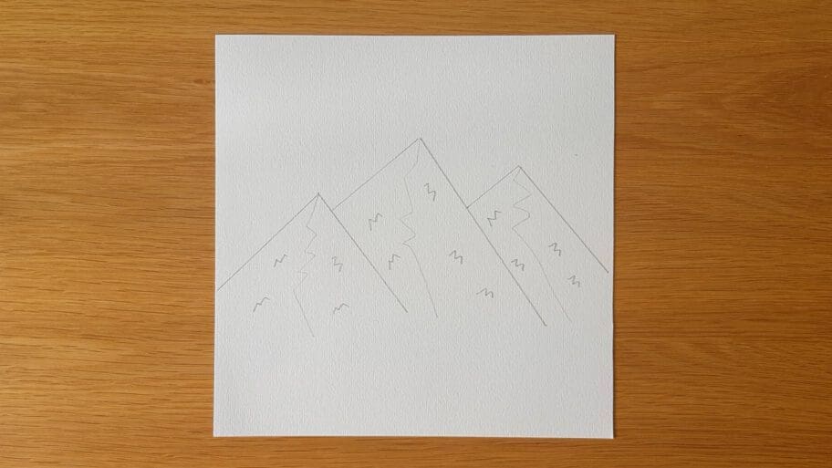 Mountain Drawing