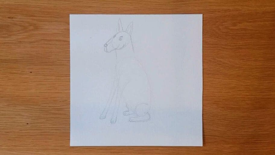 Dog Drawing