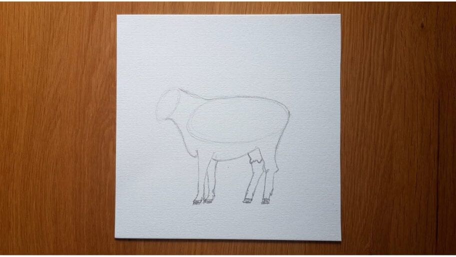 Cow Drawing
