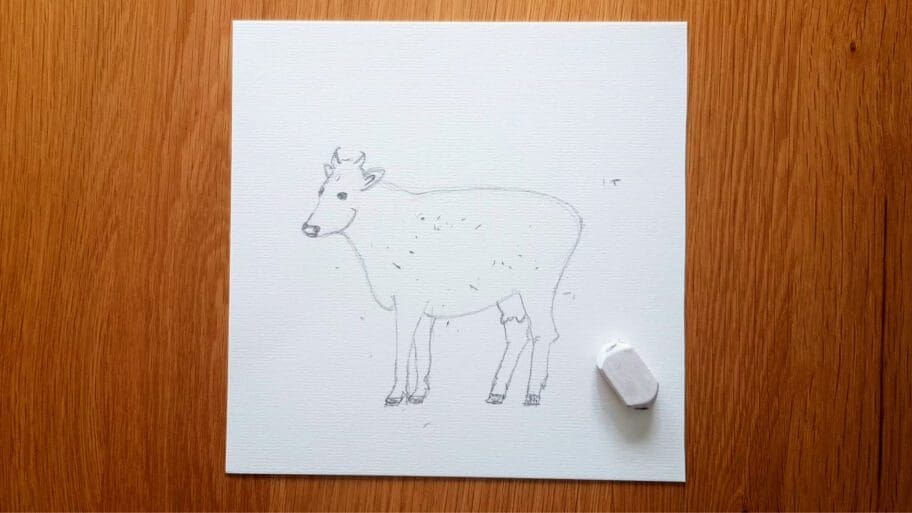 Cow Drawing
