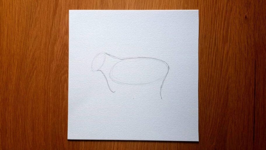 Cow Drawing