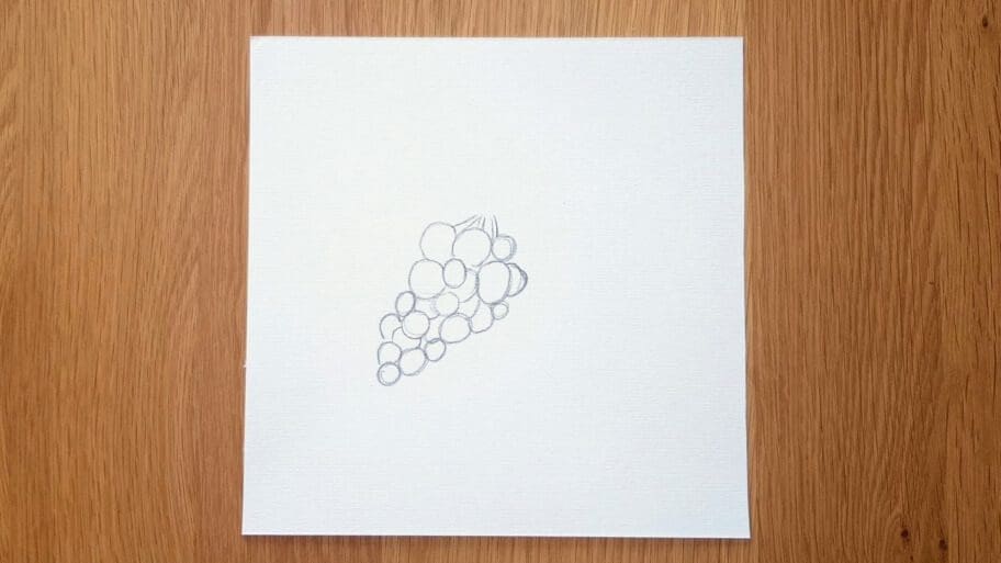 Grapes Drawing