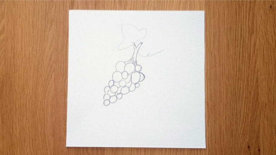Grapes Drawing
