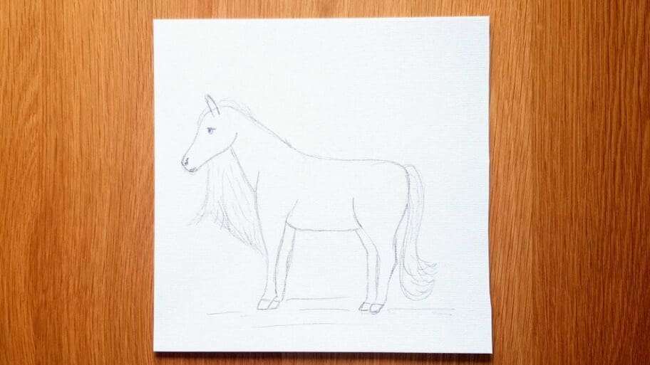 Horse Drawing