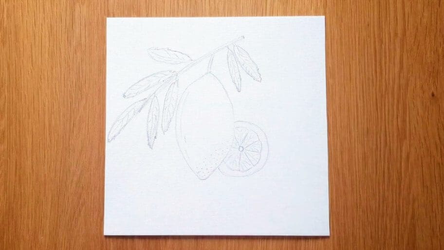 Lemon Drawing
