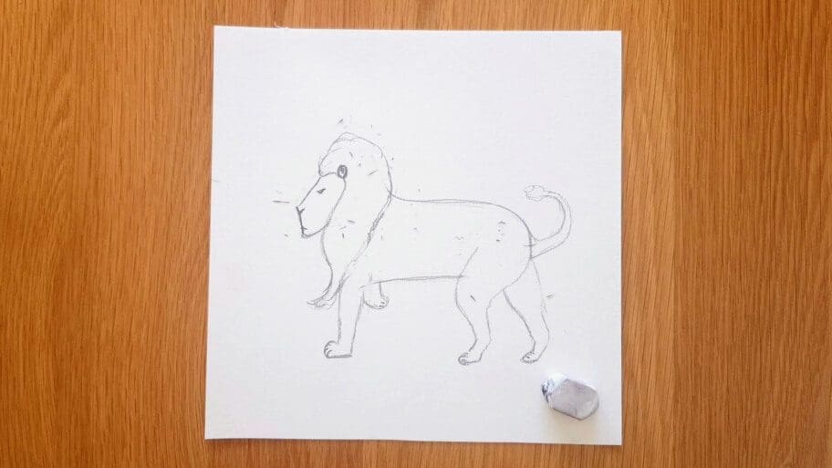 Lion Drawing