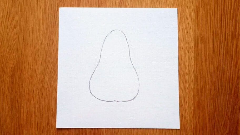 Pear Drawing
