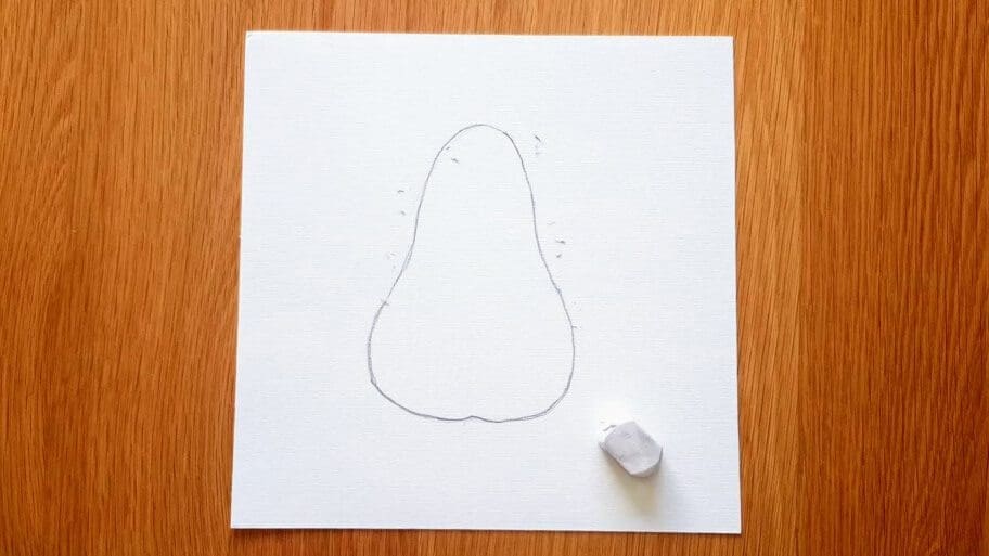 Pear Drawing