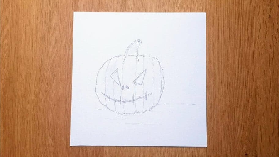 Pumpkin Drawing