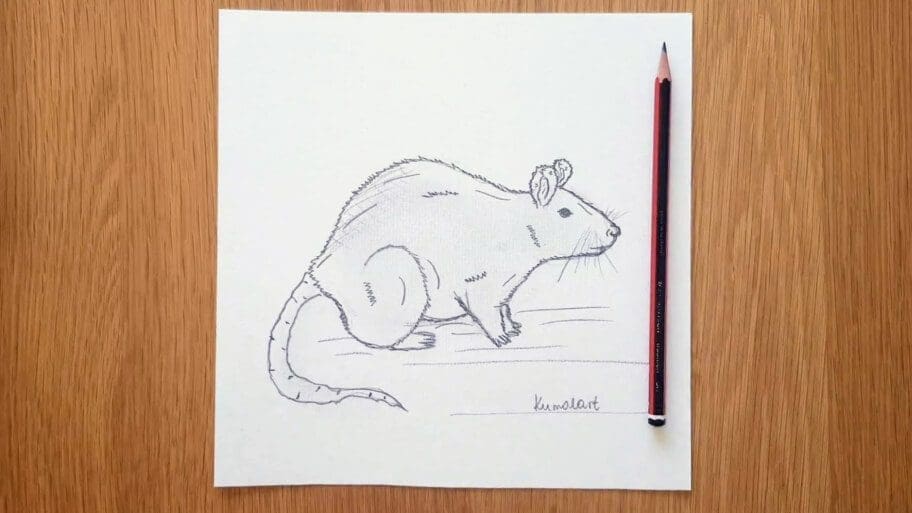 Rat Drawing