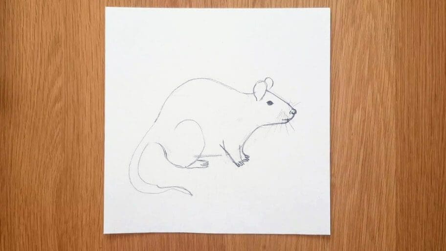 Rat Drawing