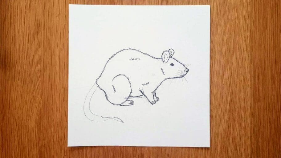 Rat Drawing