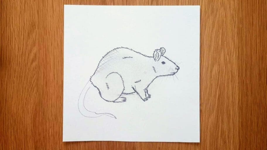 Rat Drawing
