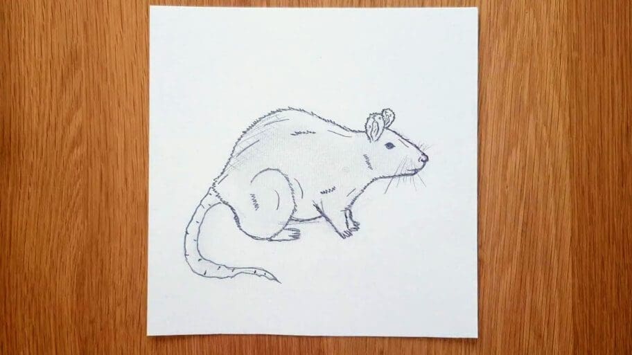 Rat Drawing