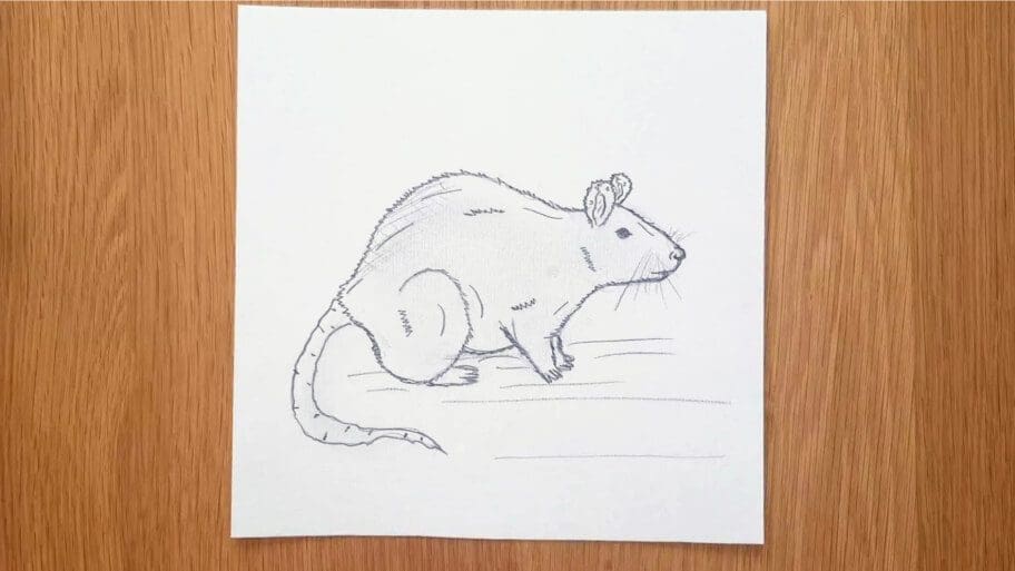 Rat Drawing