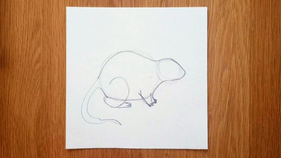 Rat Drawing