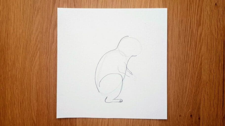 Squirrel Drawing