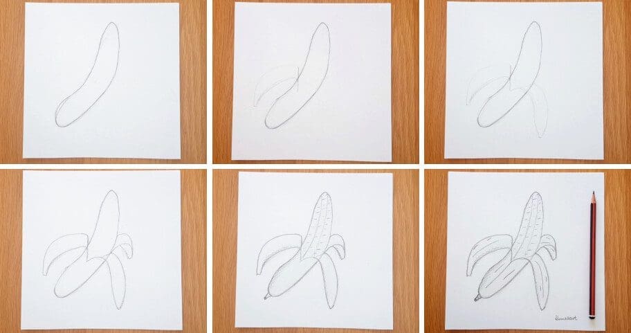 Banana Drawing
