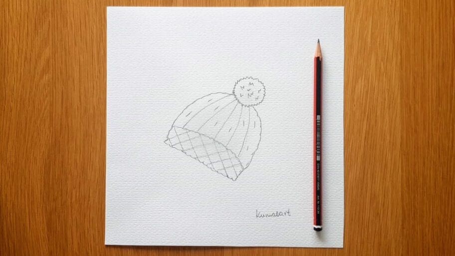 Beanie Drawing Easy