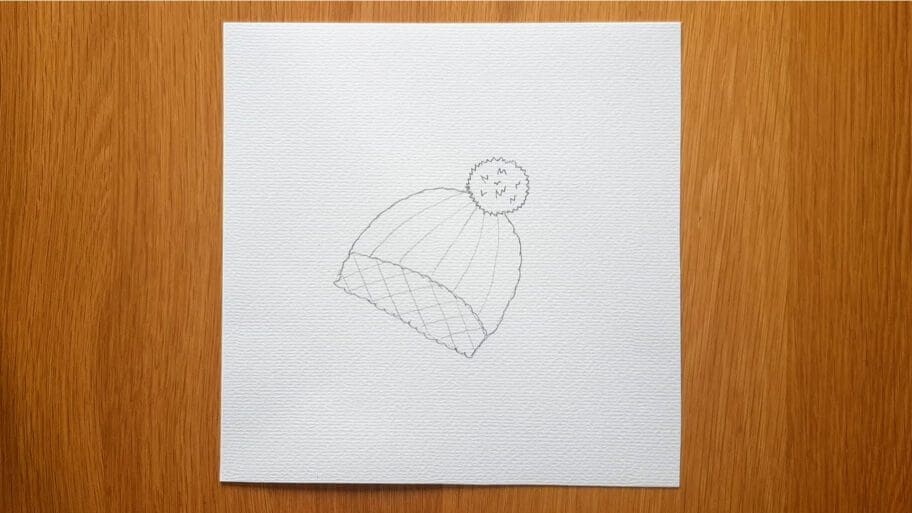 Beanie Drawing Easy