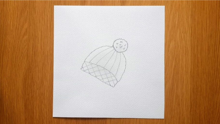 Beanie Drawing Easy
