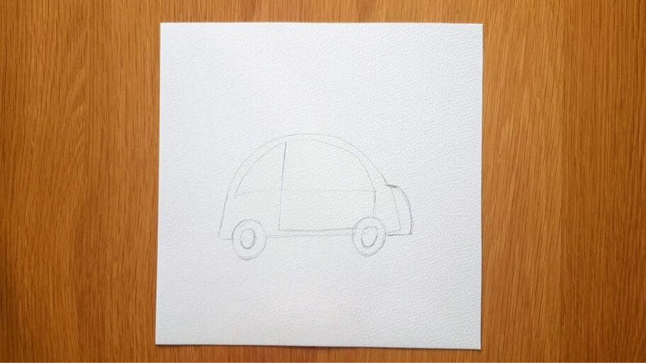Cartoon Car Drawing