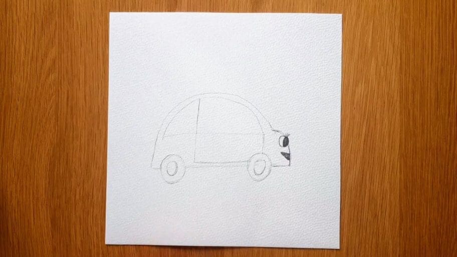 Cartoon Car Drawing
