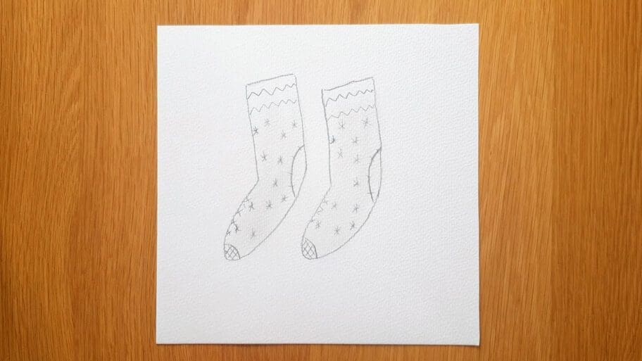 Drawing of Socks