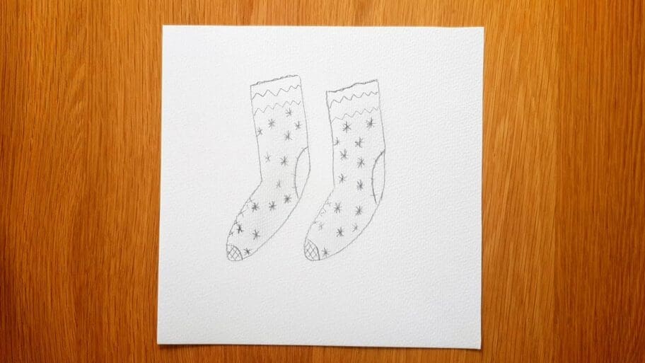 Drawing of Socks