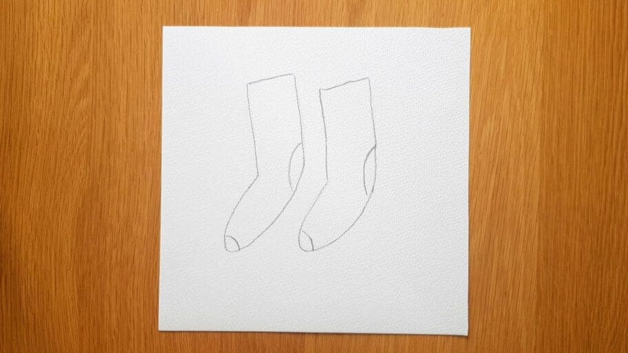 Drawing of Socks
