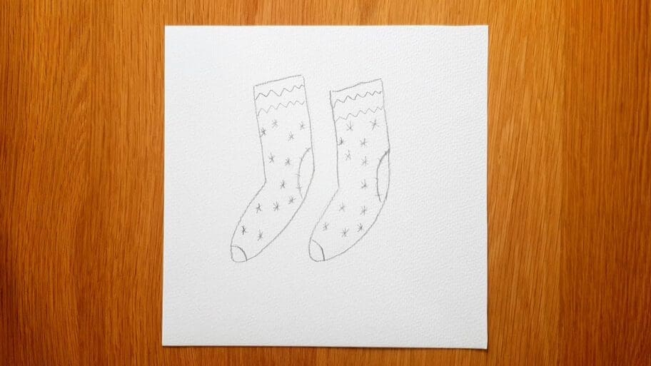 Drawing of Socks