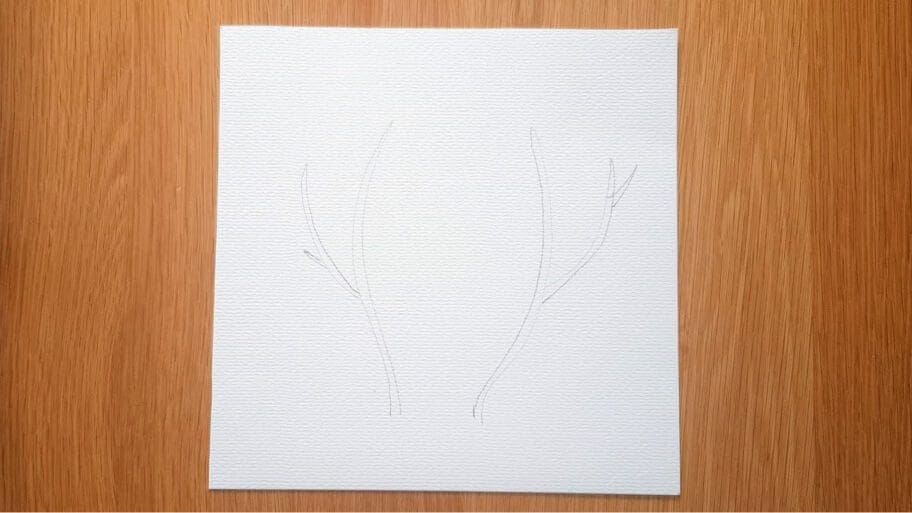 How to Draw Antlers Easy