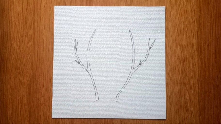 How to Draw Antlers Easy