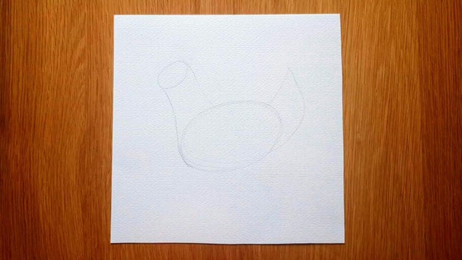 How to draw hen easy