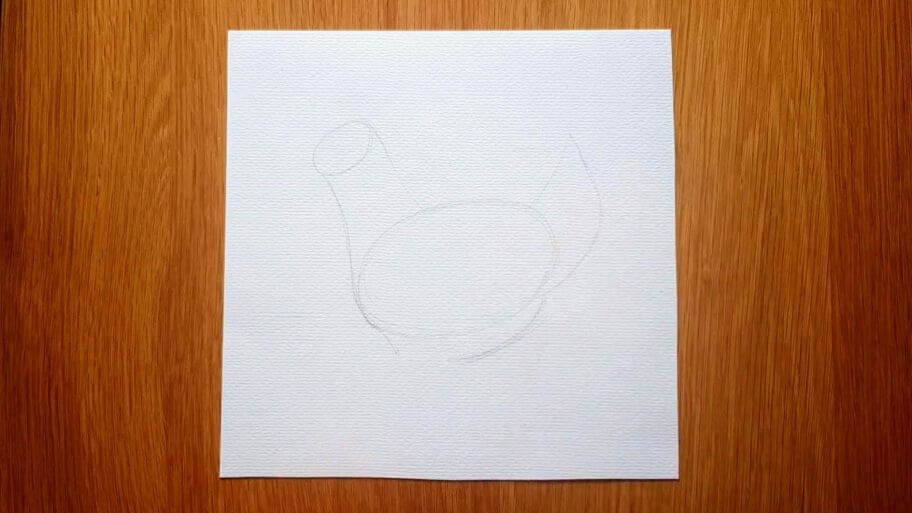 How to draw hen easy