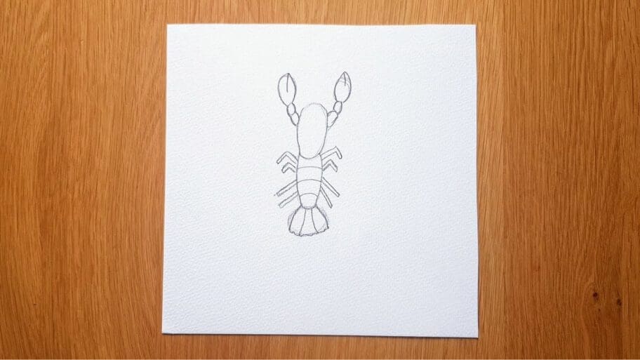 Lobster Drawing