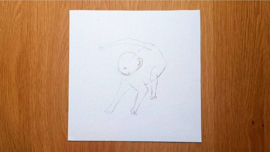 Monkey Drawing