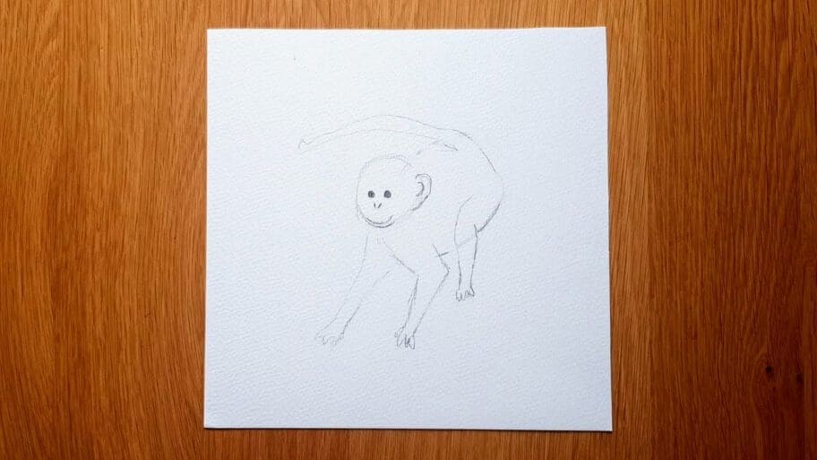 Monkey Drawing