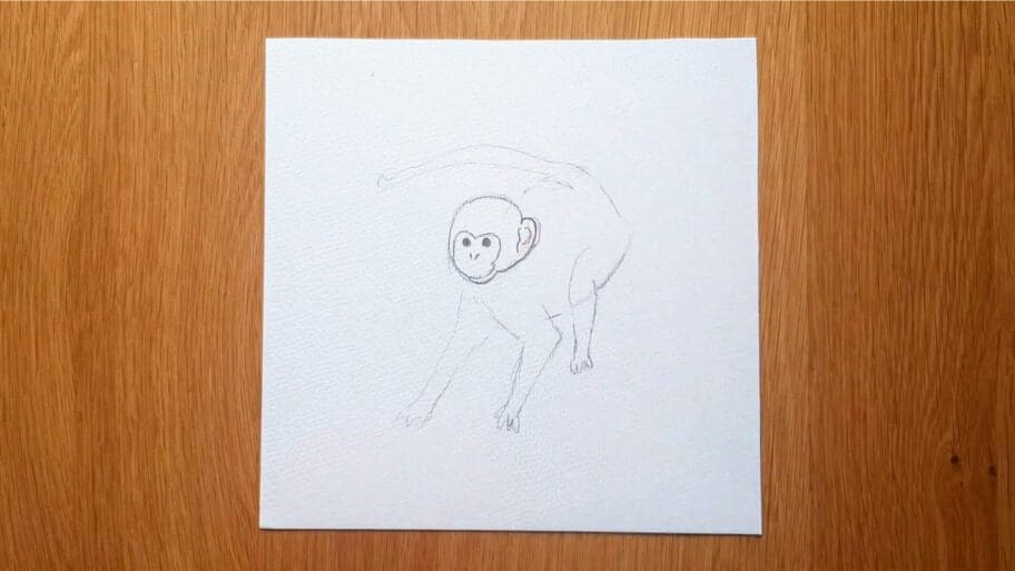Monkey Drawing