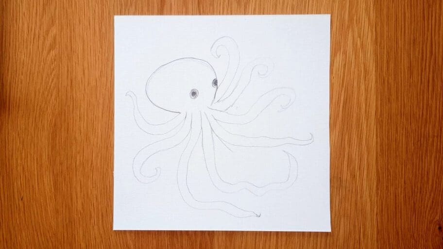 Octopus Drawing