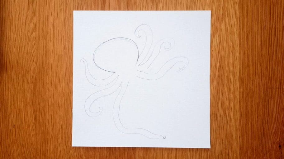 Octopus Drawing