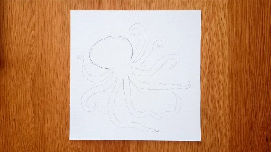 Octopus Drawing